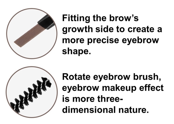 Retractable Eyebrow Pencil Automatically Rotate Size 140mm * 9mm