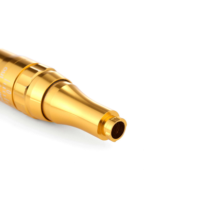 Gold Permanent Eyebrow Tattoo Machine No Flying Needles 3000-35000 RPM 5-9V