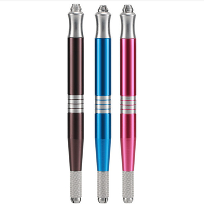 Anti Slip Microblading Manual Pen Multifunctional Double Ended Stainless Steel