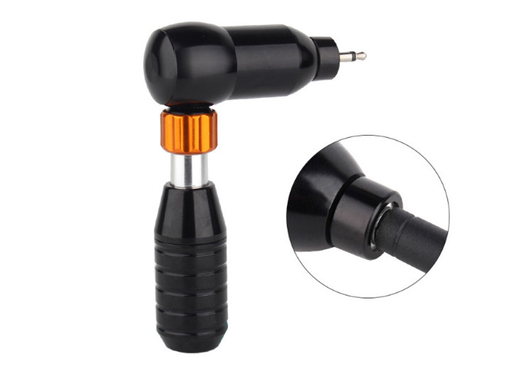 Grip Type Rotary Pen Tattoo Machine Adjustable Handle Pure Color Anodized Surface